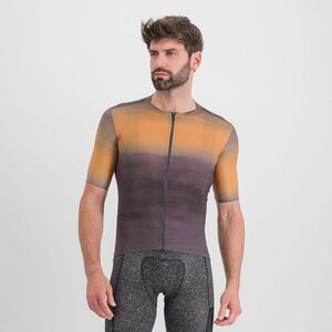 SPORTFUL Rövid ujjú kerékpáros mez - SKY RIDER SUPERGIARA - barna/narancssárga kép