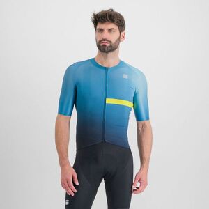 SPORTFUL Rövid ujjú kerékpáros mez - BOMBER - kék kép
