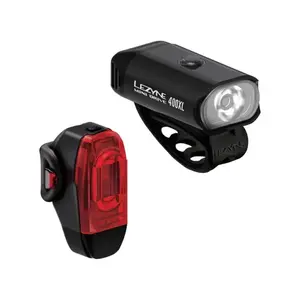 LEZYNE lámpa készlet - MINI DRIVE 400XL / KTV DRIVE+ PAIR - fekete kép