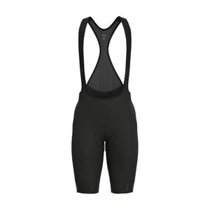 ALÉ Rövid kerékpáros nadrág kantárral - R-EV1 K-COLDBLACK 2.0 - fekete kép