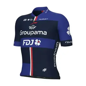 ALÉ Rövid ujjú kerékpáros mez - GROUPAMA FDJ 2024 - kék kép