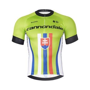 BONAVELO Rövid ujjú kerékpáros mez - CANNONDALE SK - zöld kép