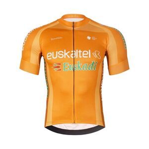 BONAVELO Rövid ujjú kerékpáros mez - EUSKALTEL-EUSKADI - narancssárga kép