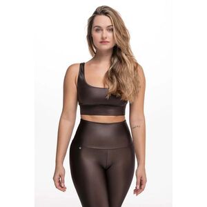 ATHLEEYA Melltartó - ALLURE SHINE - barna kép