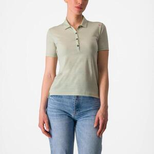 CASTELLI póló - MERINO W POLO - zöld kép