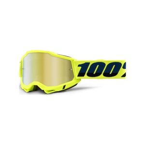 100% SPEEDLAB Kerékpáros szemüveg - ACCURI 2 - sárga/kék/arany kép