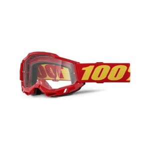100% SPEEDLAB Kerékpáros szemüveg - ACCURI 2 - piros/sárga kép