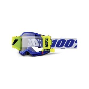 100% SPEEDLAB Kerékpáros szemüveg - ACCURI 2 FORECAST - kék/fehér/sárga kép