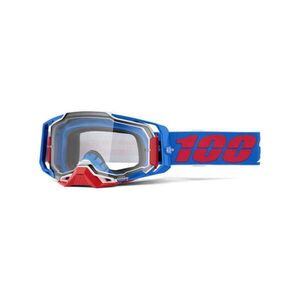100% SPEEDLAB Kerékpáros szemüveg - ARMEGA - piros/kék kép