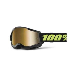 100% SPEEDLAB Kerékpáros szemüveg - STRATA 2 - fekete/sárga/arany kép