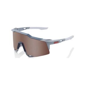 100% SPEEDLAB Kerékpáros szemüveg - SPEEDCRAFT - szürke/fehér/ezüst kép