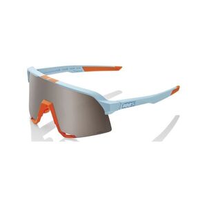 100% SPEEDLAB Kerékpáros szemüveg - S3™ - világoskék/narancssárga/ezüst kép