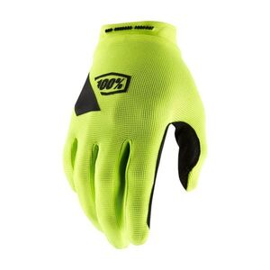 100% SPEEDLAB Kerékpáros kesztyű hosszú ujjal - RIDECAMP W - sárga/fekete kép