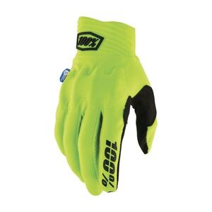 100% SPEEDLAB Kerékpáros kesztyű hosszú ujjal - COGNITO SMART SHOCK - sárga kép