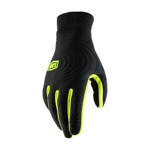100% SPEEDLAB Kerékpáros kesztyű hosszú ujjal - BRISKER XTREME - fekete/sárga kép