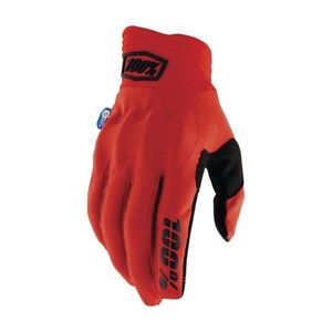 100% SPEEDLAB Kerékpáros kesztyű hosszú ujjal - COGNITO SMART SHOCK - piros kép