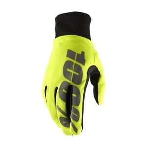 100% SPEEDLAB Kerékpáros kesztyű hosszú ujjal - HYDROMATIC - sárga kép