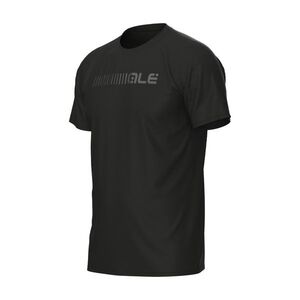 ALÉ Rövid ujjú kerékpáros póló - T-SHIRT - fekete kép