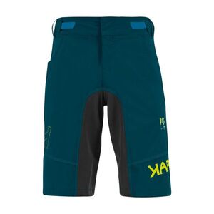KARPOS Rövid kerékpáros nadrág kantár nélkül - BALLISTIC EVO - kék/zöld kép