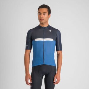 SPORTFUL Rövid ujjú kerékpáros mez - PISTA - kék kép
