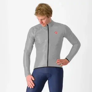 CASTELLI vízálló kabát - SQUALL SHELL - ezüst kép