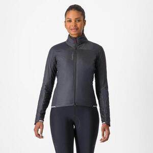 CASTELLI Kerékpáros dzseki béléssel - FLY DIRECT W - fekete kép