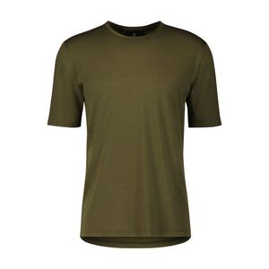 SCOTT Rövid ujjú kerékpáros póló - COMMUTER MERINO - barna kép