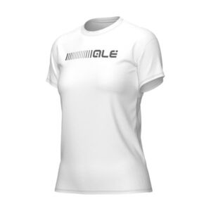 ALÉ Rövid ujjú kerékpáros póló - T-SHIRT - fehér kép