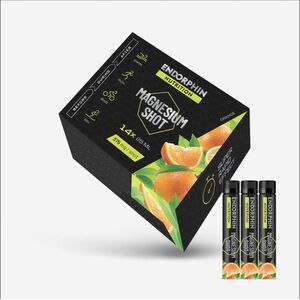 ENDORPHIN NUTRITION Kerékpáros táplálékkiegészítő - BOX MAGNESIUM SHOTY ORANGE 25ml/14ks kép