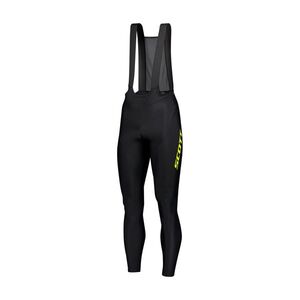 SCOTT Hosszú kerékpáros nadrág kantárral - RC PRO W/O PAD - fekete/sárga kép
