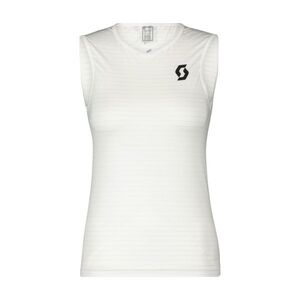SCOTT Ujjatlan kerékpáros póló - UNDERWEAR CARBON W - fehér kép