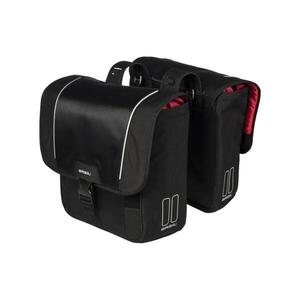 BASIL Kerékpáros táska - SPORT DESIGN-DOUBLE BAG - fekete kép
