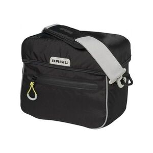 BASIL Kerékpáros táska - MILES HANDLEBAR BAG - fekete/sárga kép