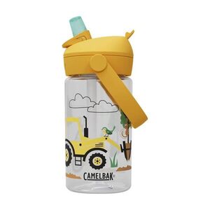 CAMELBAK Kerékpáros palack vízre - THRIVE FLIP STRAW KIDS 0, 4l - áttetsző/sárga kép