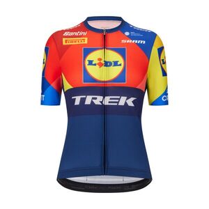 SANTINI Rövid ujjú kerékpáros mez - LIDL TREK 2025 - színes kép