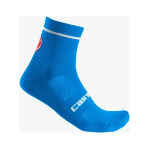 CASTELLI Klasszikus kerékpáros zokni - ENTRATA 13 - kék kép