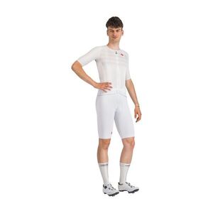 CASTELLI Rövid kerékpáros nadrág kantárral - FREE AERO RACE - fehér kép