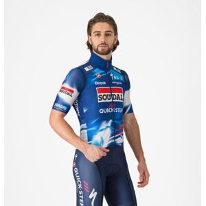 CASTELLI Kerékpáros mellény - PRO LIGHT WIND QUICK STEP 2025 - kék/piros kép