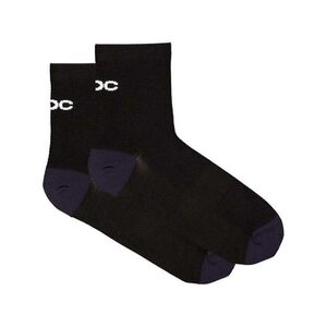 POC Klasszikus kerékpáros zokni - CADENCE ROAD AIR SOCKS - fekete kép