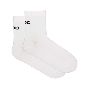 POC Kerékpáros bokazokni - CADENCE ROAD SHORT SOCKS - fehér kép