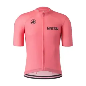 CASTELLI Rövid ujjú kerékpáros mez - VINTAGE GIRO D´ITALIA - rózsaszín kép