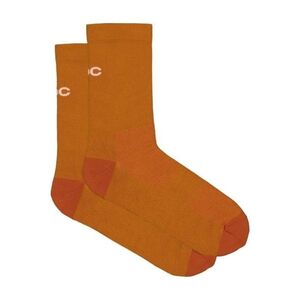 POC Klasszikus kerékpáros zokni - CADENCE ROAD SOCKS - barna kép