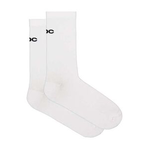 POC Klasszikus kerékpáros zokni - CADENCE ROAD LONG SOCKS - fehér kép
