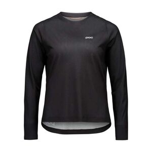 POC Hosszú ujjú kerékpáros mez nyári - MOTION AIR L/S - fekete kép