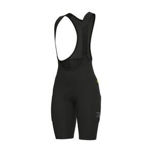 ALÉ Rövid kerékpáros nadrág kantárral - GRAVEL-PRO OFF ROAD - fekete kép