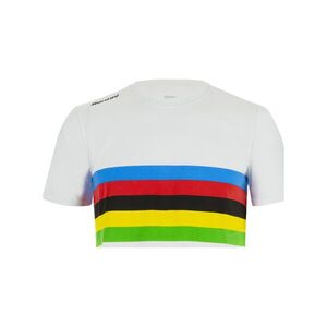 SANTINI Rövid ujjú kerékpáros póló - UCI OFFICIAL WORLD CHAMPION - színes kép