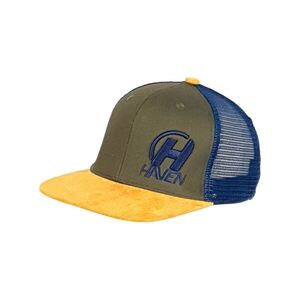 HAVEN Kerékpáros sapka - TRUCKER - szürke/barna kép