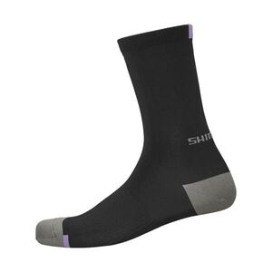 SHIMANO Klasszikus kerékpáros zokni - PERFORMANCE - fekete kép