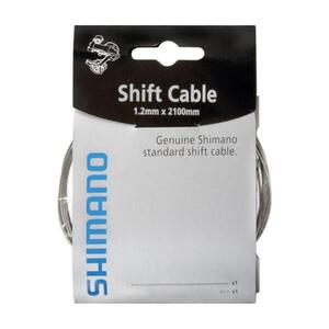 SHIMANO váltóbowden - CABLE 1, 2x2100 mm - ezüst kép