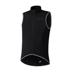 SHIMANO Kerékpáros mellény - BEAUFORT WARM - fekete kép